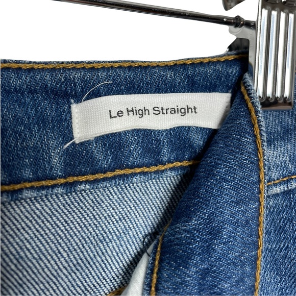 Frame | Le High Straight Jeans in Thistlemore 24 - Picture 5 of 7